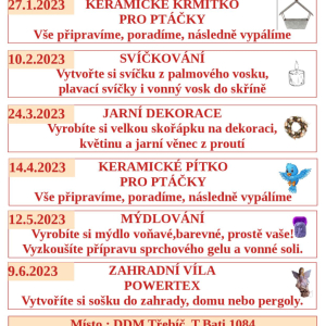 Výtvarné dílničky 2023/I.