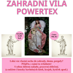 Zahradní víla - powertex